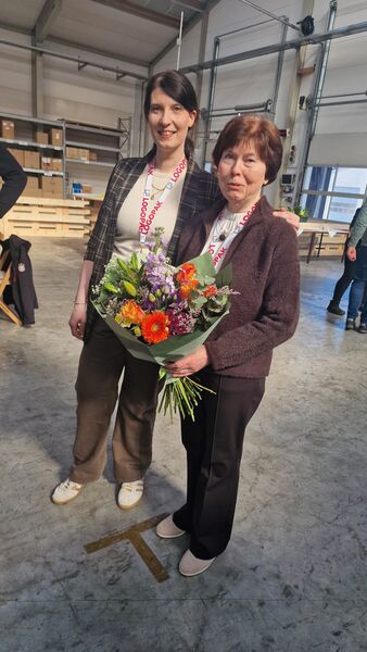 Gastgeberin Katharina Wilms mit ihrer Mutter